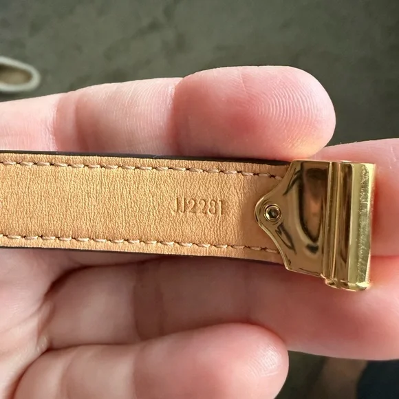 Louis Vuitton Gold and Brown Bracelet - Picture 5 of 7